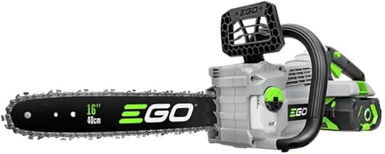 EGO Power+ CS1611 16-Inch 56V Lithium-ion Cordless Chainsaw - Battery and Charger Included, Black