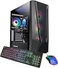 iBUYPOWER Trace Mesh Gaming PC Computer Desktop TMI7N46T01, Intel Core i7 14700F, NVIDIA GeForce RTX 4060 Ti 8GB, 32GB DDR5 5600 RGB, 1 TB NVMe SSD, WiFi Ready, Windows 11 Home