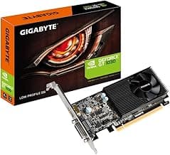 GIGABYTE GV-N1030D4-2GL GeForce GT 1030 Low Profile D4 2G Computer Graphics Card