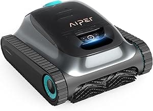 AIPER Scuba S1 Cordless Robotic Pool Cleaner, Pool Vacuum for Inground Pools, Wall and Waterline Cleaning, Smart Navigation for Pools up to 1,600 Sq.ft