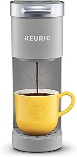 Keurig K-Mini Single Serve K-Cup Pod Coffee Maker, 6 to 12oz Brew size, with Cord Storage, Perfect for Small Spaces, Studio Gray