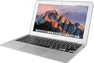 Apple MacBook Air MJVM2LL/A 11.6-Inch Laptop (1.6 GHz Intel Core i5, 128 GB Hard Drive, Integrated Intel HD Graphics 6000, Mac OS X 10.10 Yosemite) (Renewed)