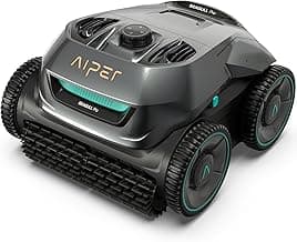 AIPER Seagull Pro Robotic Pool Cleaner for Inground Pools, Smart Navigation, Floor/Wall/Waterline Cleaning, 150 Mins Runtime, for 1600 Sq.ft Pool