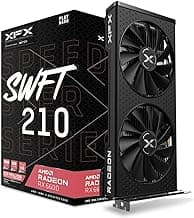 XFX Speedster SWFT 210 Radeon RX 6600 CORE Gaming Graphics Card with 8GB GDDR6 HDMI 3xDP, AMD RDNA 2 RX-66XL8LFDQ