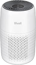 LEVOIT Air Purifiers for Bedroom Home, 3-in-1 Filter Cleaner with Fragrance Sponge for Better Sleep, Filters Smoke, Allergies, Pet Dander, Odor, Dust, Office, Desktop, Portable, Core Mini, White