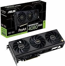 ASUS ProArt GeForce RTX™ 4080 Super OC Edition Graphics Card (PCIe 4.0, 16GB GDDR6X, DLSS 3, HDMI 2.1a, DisplayPort 1.4a)