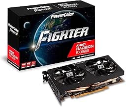 PowerColor Fighter AMD Radeon RX 6600 Graphics Card with 8GB GDDR6 Memory