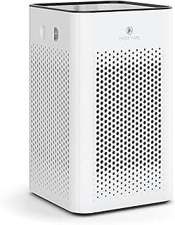 Medify MA-25 Air Purifier with True HEPA H13 Filter | 825 ft² Coverage in 1hr for Allergens, Smoke, Wildfires, Odors, Pollen, Pet Dander | Quiet 99.9% Removal to 0.1 Microns | White, 1-Pack