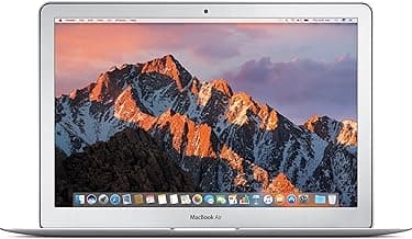 Apple Macbook Air 2017 with 1.8GHz Intel Core i5 (13-inch, 8GB RAM, 128GB SSD Storage) (QWERTY English) Silver (Renewed)